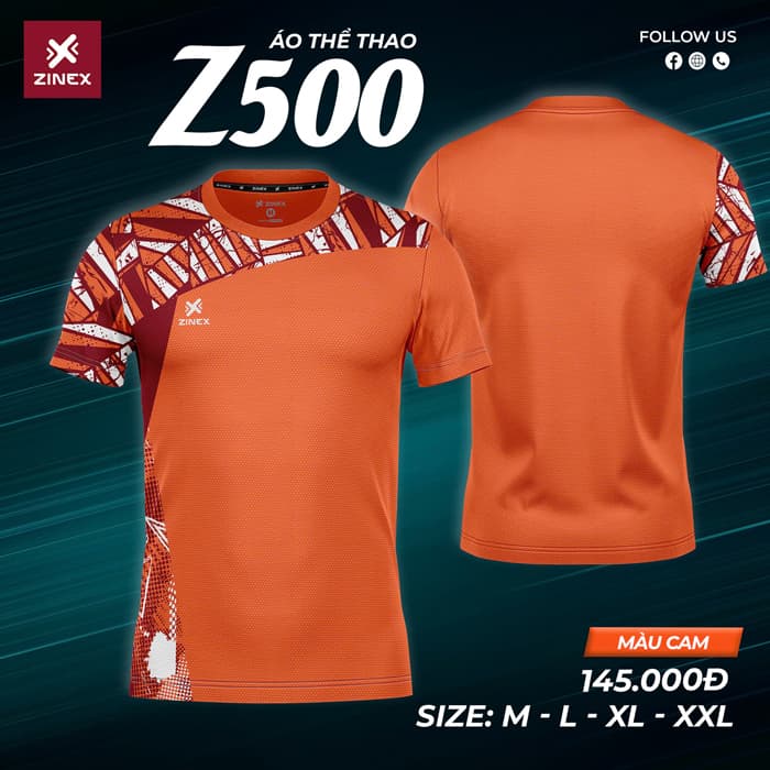 Áo Cầu Lông Zinex Z500