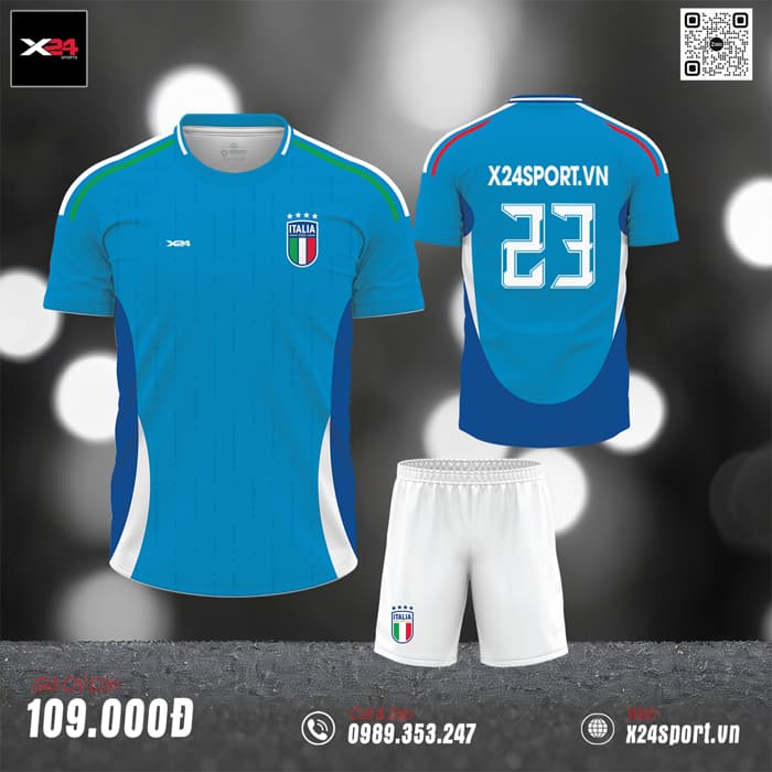 Quần Áo Bóng Đá Đội Tuyển Ý Euro 2024