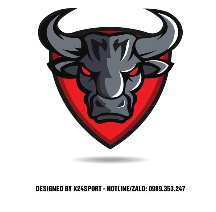 Logo Hình Đầu Trâu Ấn Tượng