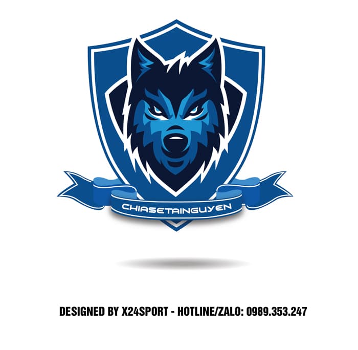 Logo Bóng Đá Hình Sói Nổi Bật