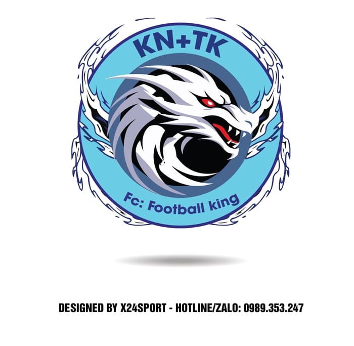 Logo Bóng Đá Đẹp In Trên Áo Hình Rồng