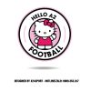Logo Hello Kitty Màu Hồng Trắng