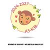 Logo Bóng Đá Đẹp Hình Khỉ Đáng Yêu