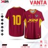 Áo bóng đá VANTA đỏ đô phối vàng – Sang trọng và năng động