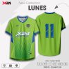 Áo Bóng Đá Không Logo X24 Màu Xanh Chuối – Bộ Sưu Tập LUNES