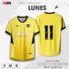 Áo Thể Thao X24 Sports LUNES - Vàng Nhạt Năng Động