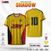 Áo Bóng Đá Thiết Kế X24 SHADOW - Màu Vàng Chanh Nổi Bật