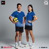 Bộ Quần Áo Bóng Chuyền Unisex Xanh Dương Năng Động