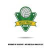 Logo Volleyball Club – Thiết Kế Xanh Lá Năng Động, Dành Cho CLB Bóng Chuyền