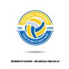 Logo Bóng Chuyền Màu Vàng Xanh – Thiết Kế Năng Động, Chuẩn Thể Thao