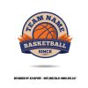 Logo Bóng Rổ Team Đà Nẵng - Thiết Kế Cam Đậm Cá Tính