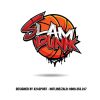 Logo Slam Dunk Màu Cam Đỏ – Thiết Kế Độc Quyền Bởi X24Sport