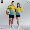 Đồng phục thể thao vàng sáng X24 Sport năng động và nổi bật