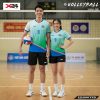Đồng phục bóng chuyền X24-09 – Xanh lá trắng năng động
