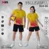 Áo Bóng Chuyền X24-05 Vàng Đỏ Năng Động